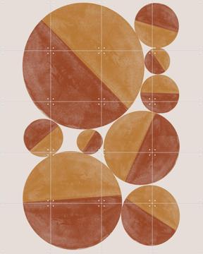 'Burnt Orange Bols' van The Miuus Studio