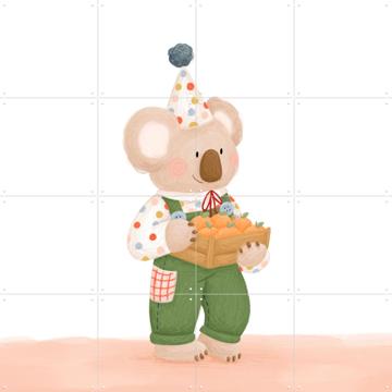 'Orange Koala' van Studio Phie