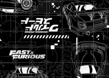 'Black Graphics' van The Fast and the Furious  & Universal Pictures