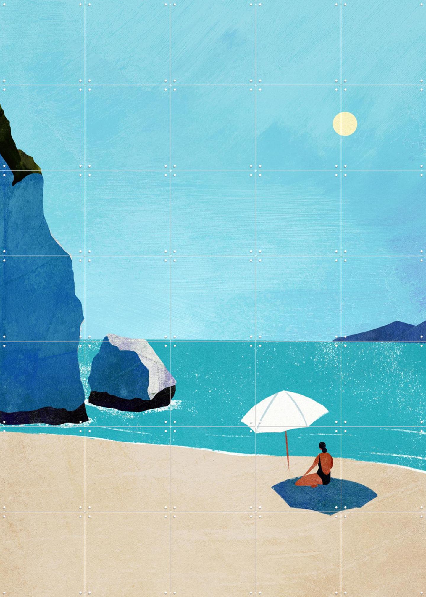 Parasol Beach By Henry Rivers | Wall Art & Art Prints | IXXI