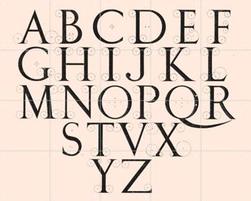 'Alphabet Capitals' van Aster Edition