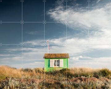 'Denmark Aero Marstal Green Beachhouse ' by Claire Droppert