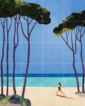 'Yoga Girl' von Henry Rivers