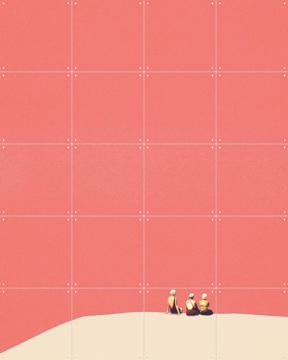 'Three Little Birds' par Maarten Léon