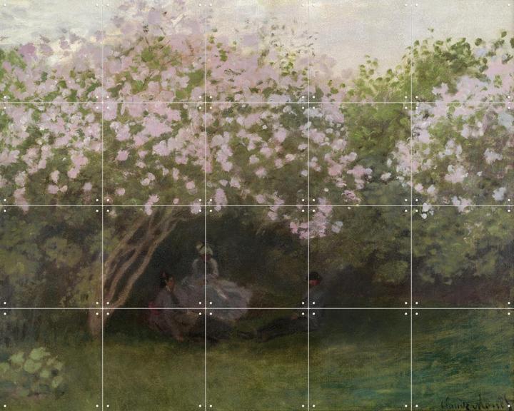 Lilacs in Grey Weather