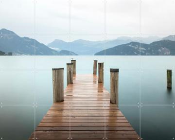 'A Silent Moment at the Lake' von Claire Droppert