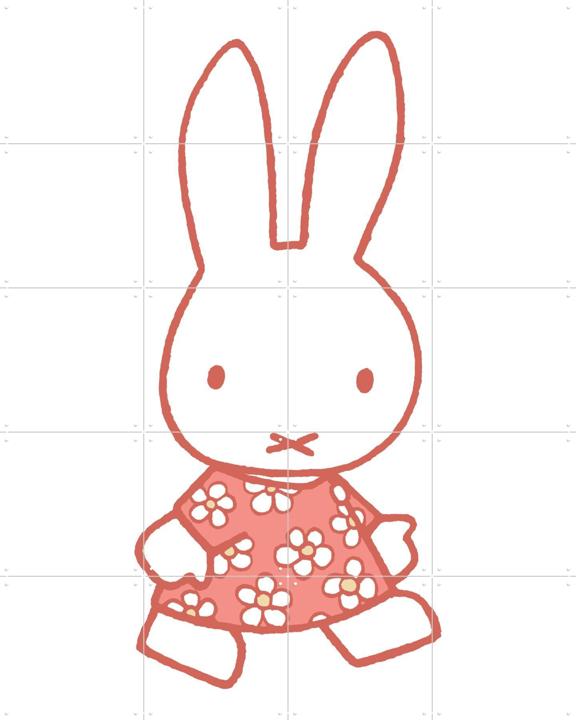 Miffy Flower Dress - Apricot