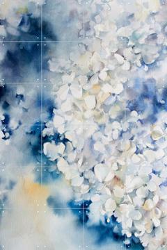 'Hydrangea' von Canot Stop Painting