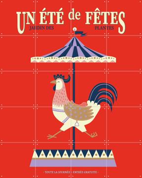 'Carrousel Rooster' by Jetske Kox