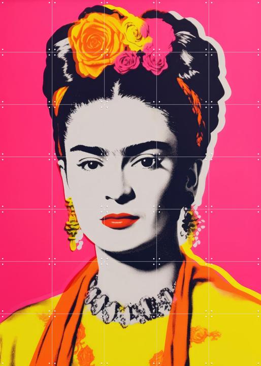Vibrant Iconic Portrait