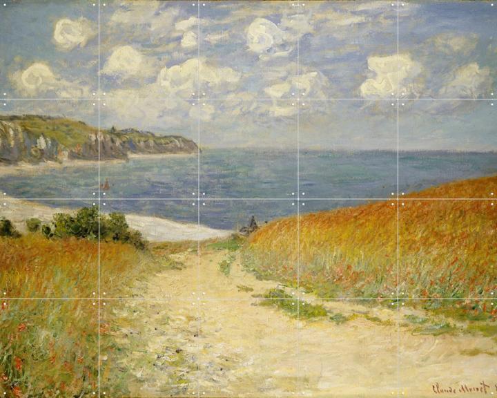 Path in the Wheat - Pourville