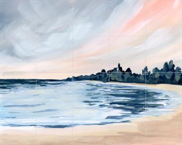 'Pink Sky at Night' by Green Barn Studio