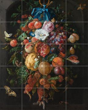 IXXI - Festoon of fruit and flowers by Jan Davidsz. De Heem & Rijksmuseum