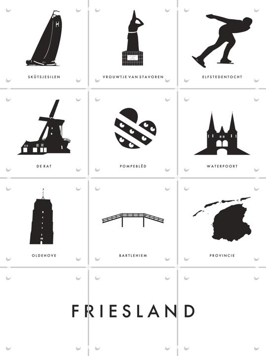 Friesland Architecture Collage Box