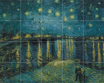 IXXI - Nuit étoilée sur le Rhône par Vincent van Gogh & Musée D'Orsay