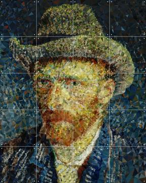 'Diamonds in the Sky ' by Kubistika & Van Gogh 21st Century