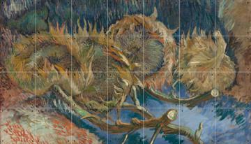 'Quatre tournesols fanés' par Vincent van Gogh & Kröller-Müller Museum