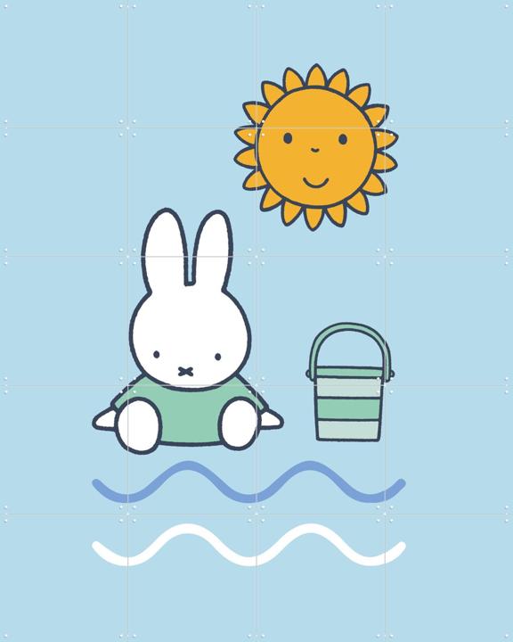 Miffy At The Beach Blue