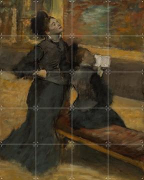 'Visit to a Museum' par Edgar Degas & Museum of Fine Arts Boston
