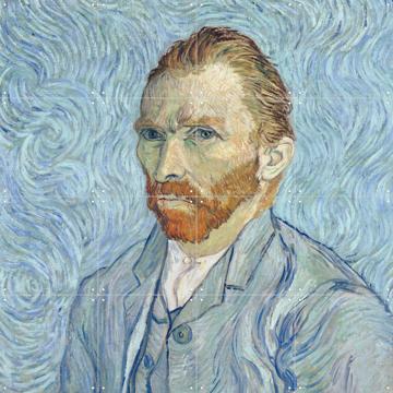 'Self-portrait' by Vincent van Gogh (1853 - 1890) & Musée D'Orsay