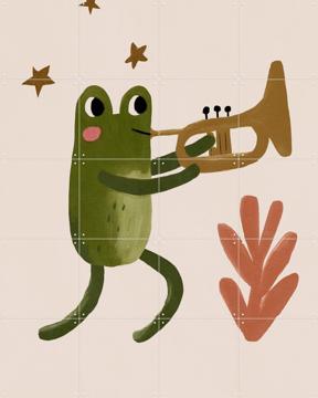 'Frog and Trumpet' par Treechild