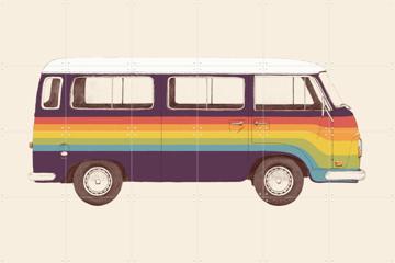 'Van Rainbow' van Florent Bodart
