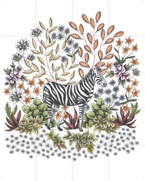 'Safari Zebra' par Cecilia Battaini