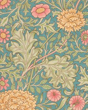 'Double Bough blue' van William Morris & Victoria and Albert Museum