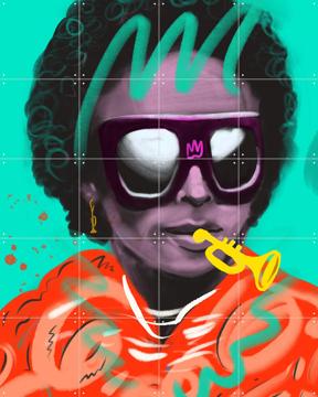 'Miles Davis' par Pop-art by Tadej