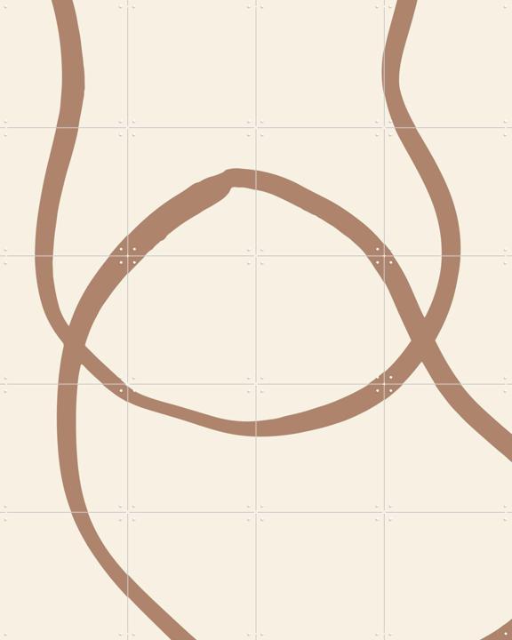 Abstract Lines Mocha 6