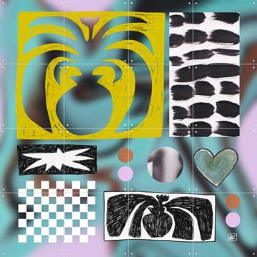 'Shifting Teal' by Henriette Visscher