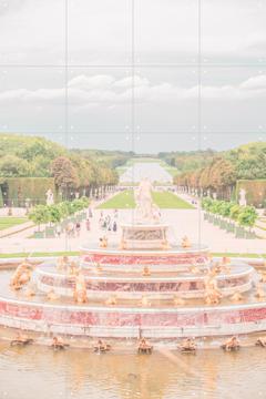 'Versailles Gardens Fountain' van Pati Photography