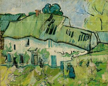 'Farmhouse (1890)' by Vincent van Gogh (1853 - 1890) & Van Gogh Museum