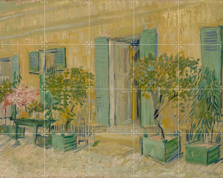 Voor een restaurant te Asnières (1887)