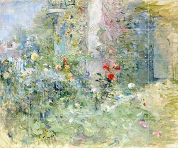 IXXI - The Garden at Bougival von Claude Monet & Bridgeman Images