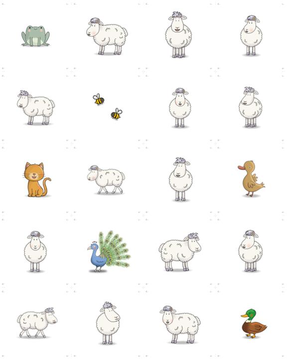 Mike, Molly & Friends Collage Box