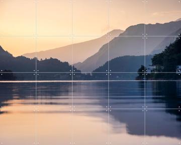 'Trentino Mattina Lake' by Claire Droppert