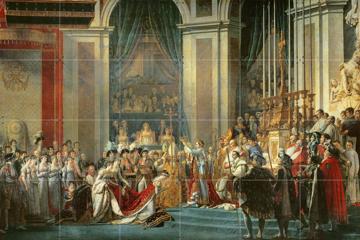 'The Coronation of Napoleon' von Jacques-Louis David & Bridgeman Images