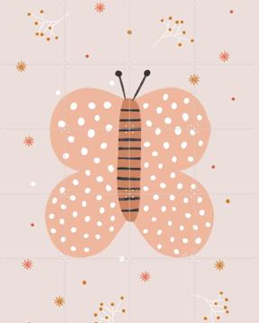 'Pink Butterfly' von Menina Lisboa