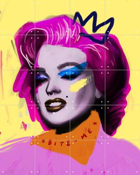 IXXI - Blond Bombshell Marilyn by Pop-art by Tadej 