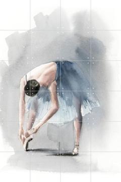 IXXI - Ballerina Blue 3 by Canot Stop Painting 