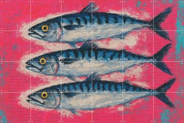 'The Three Mackerels' par Natalie Bruns