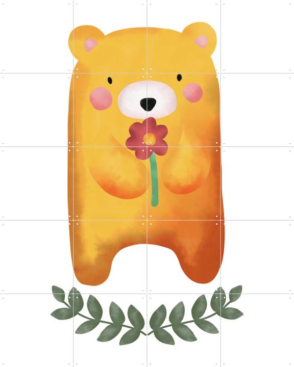 Little Bear with Blossoms