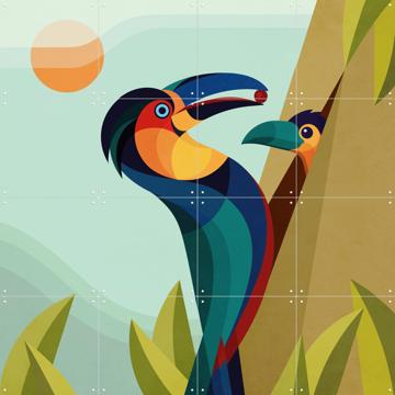 'Toucans' by Elke Uijtewaal