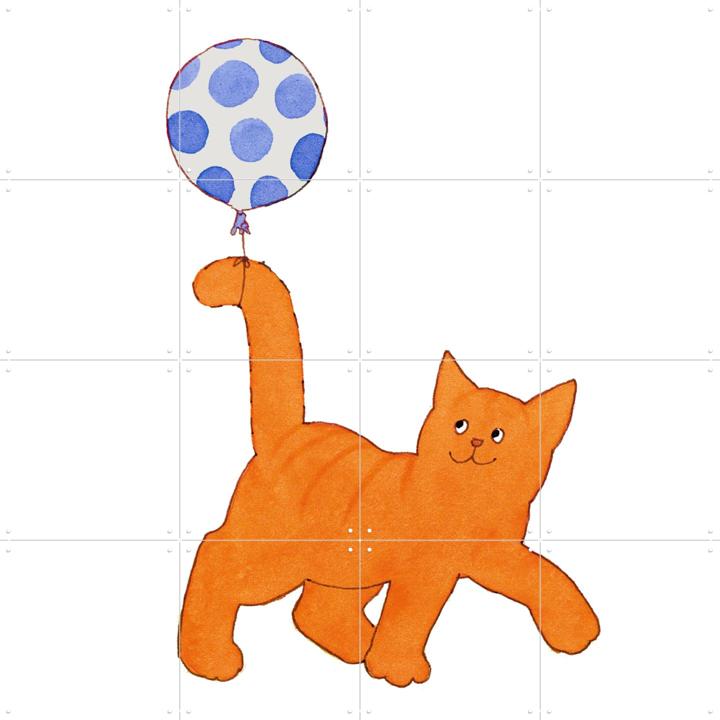 Dikkie Dik with balloon