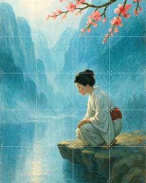 'Geisha by the River' von Natalie Bruns