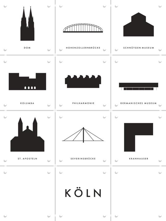 Köln Architecture Collage Box