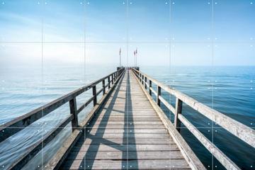 IXXI - Wooden Pier at the Sea - Germany by Jan Becke 
