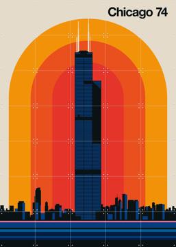 Chicago 74 By Bo Lundberg | Wall Art & Art Prints | IXXI 2