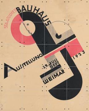 'Bauhaus exhibition 1923' by Bridgeman Images